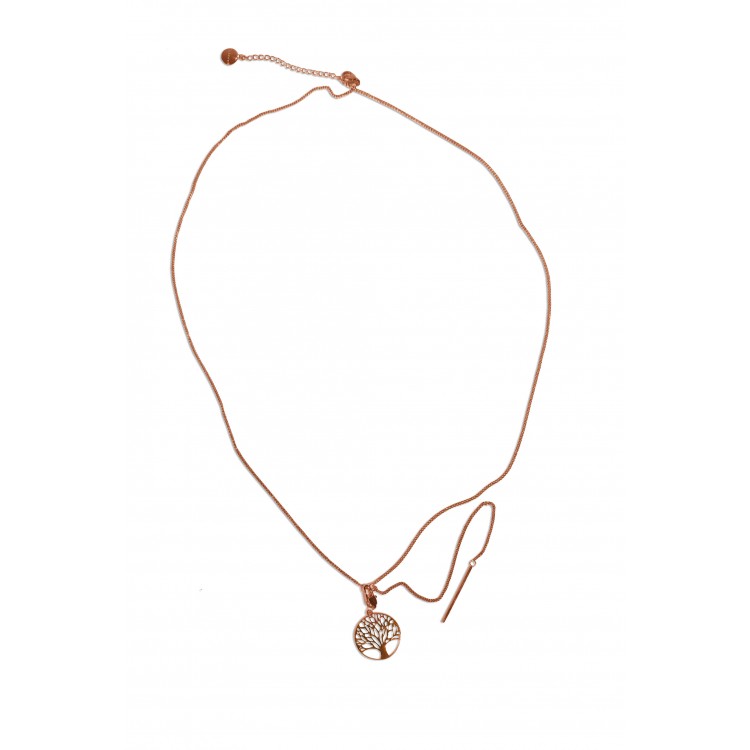 Collier Charme Arbre de vie, Rosées